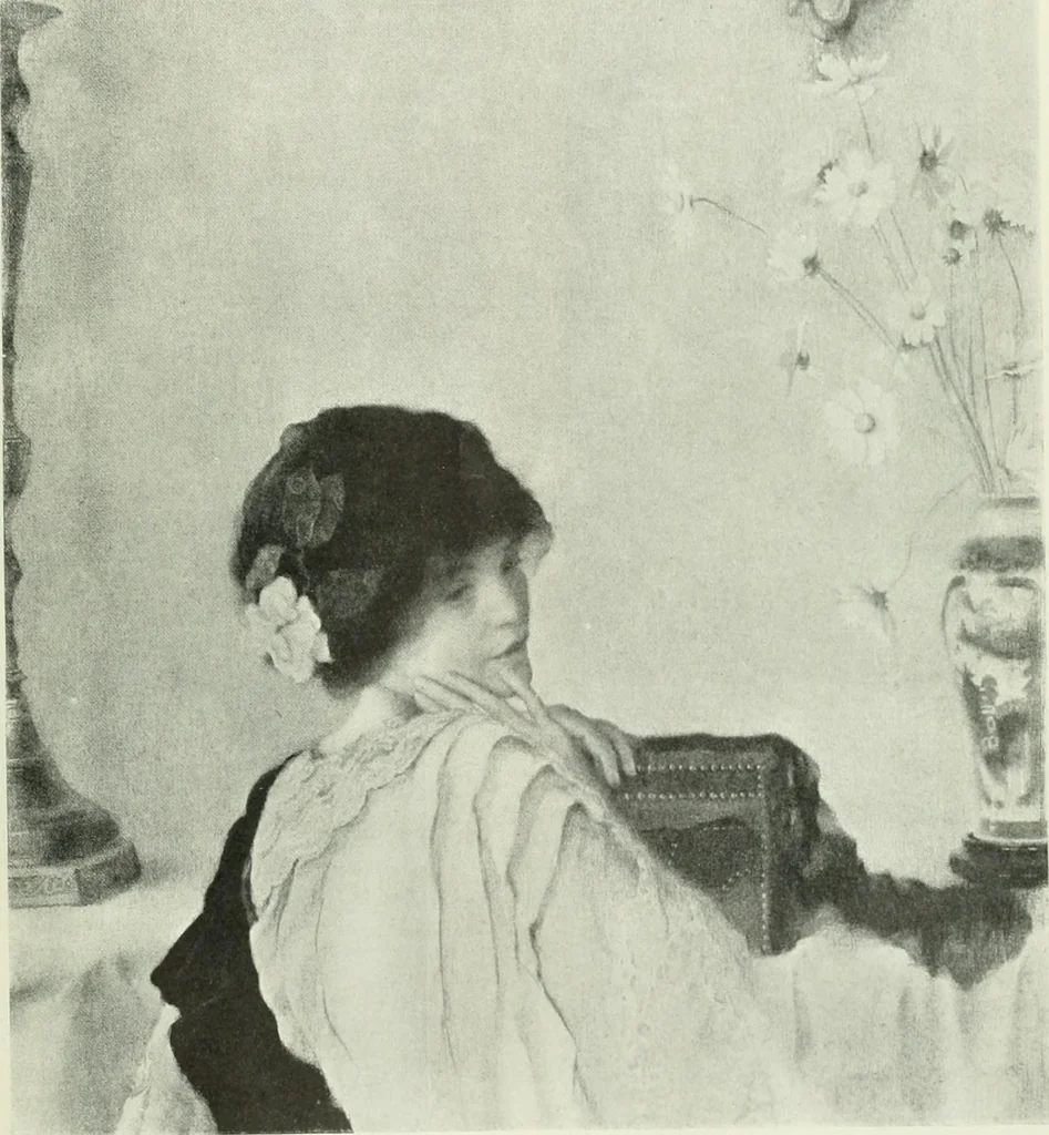 An illustration from International studio, 1897, leaf 458