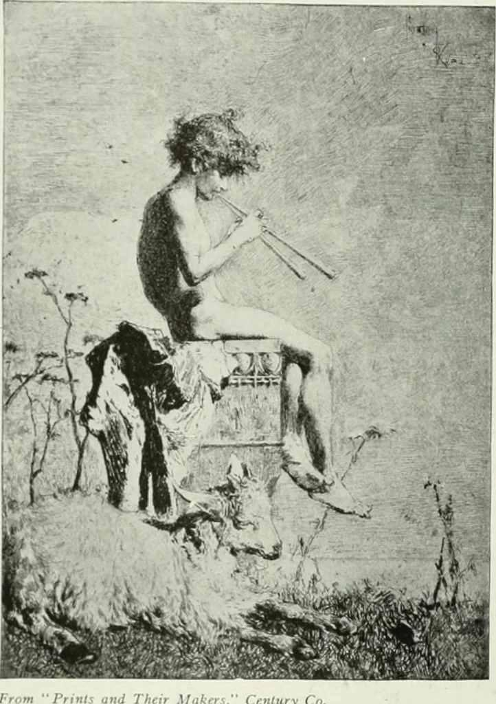An illustration from International studio, 1897, leaf 59