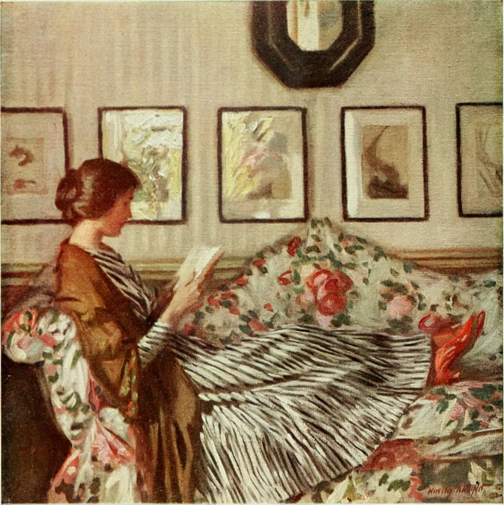 An illustration from International studio, 1897, leaf 71