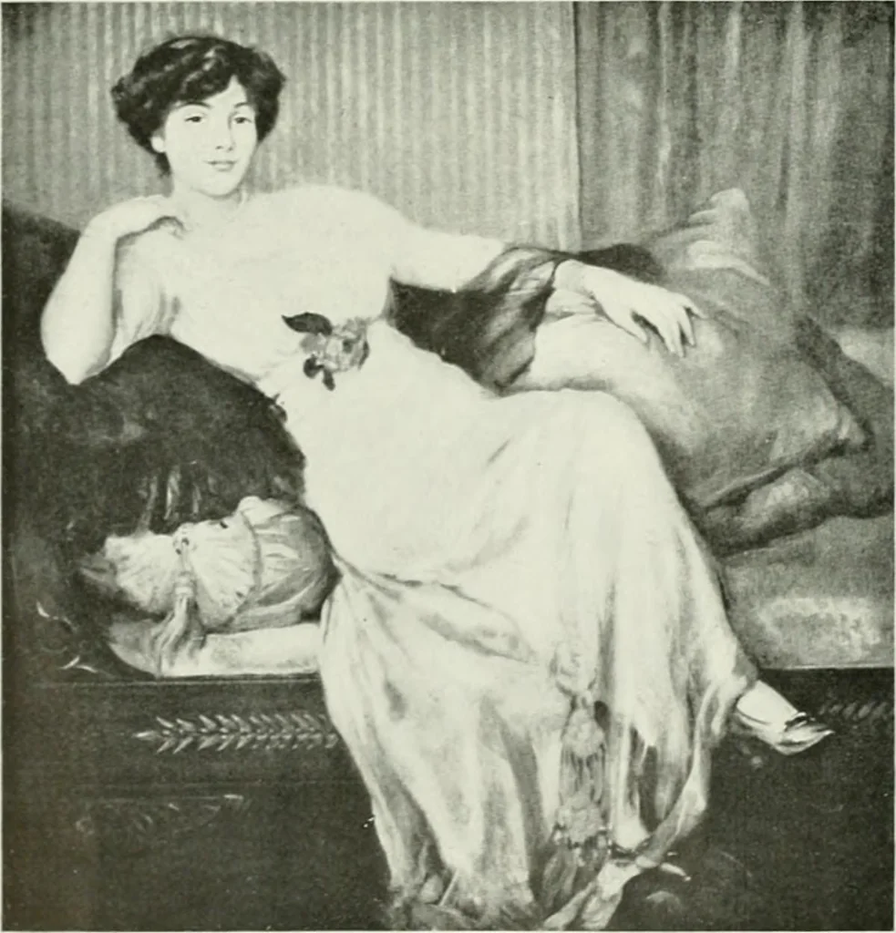 An illustration from International studio, 1897, leaf 81