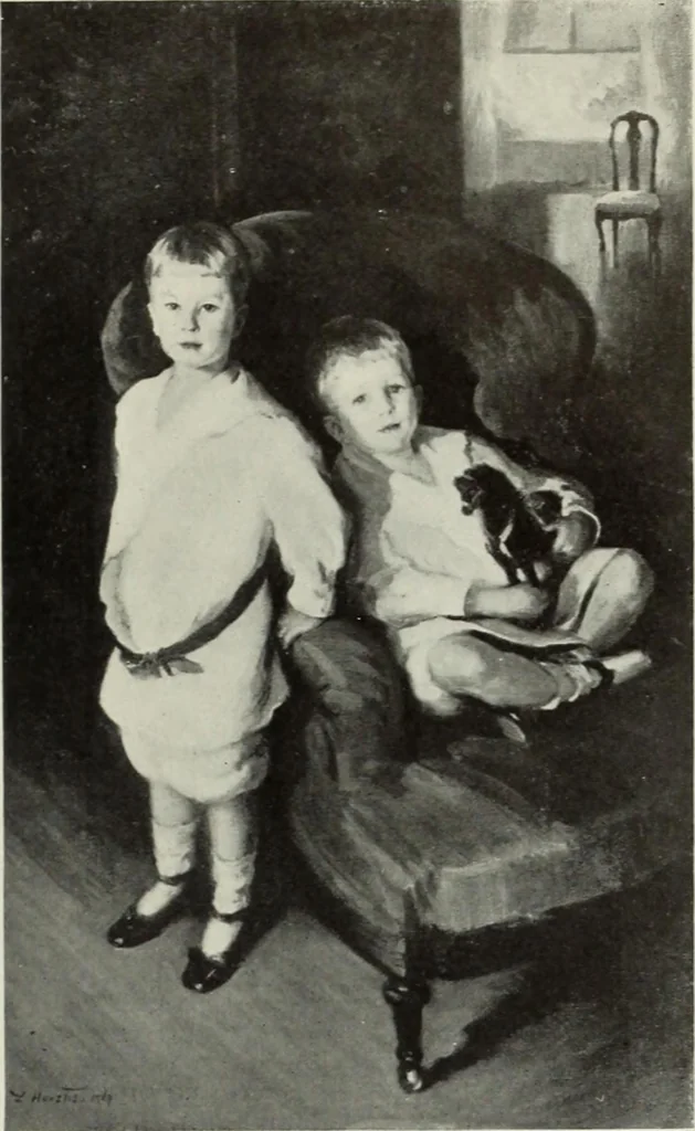 An illustration from International studio, 1897, leaf 100