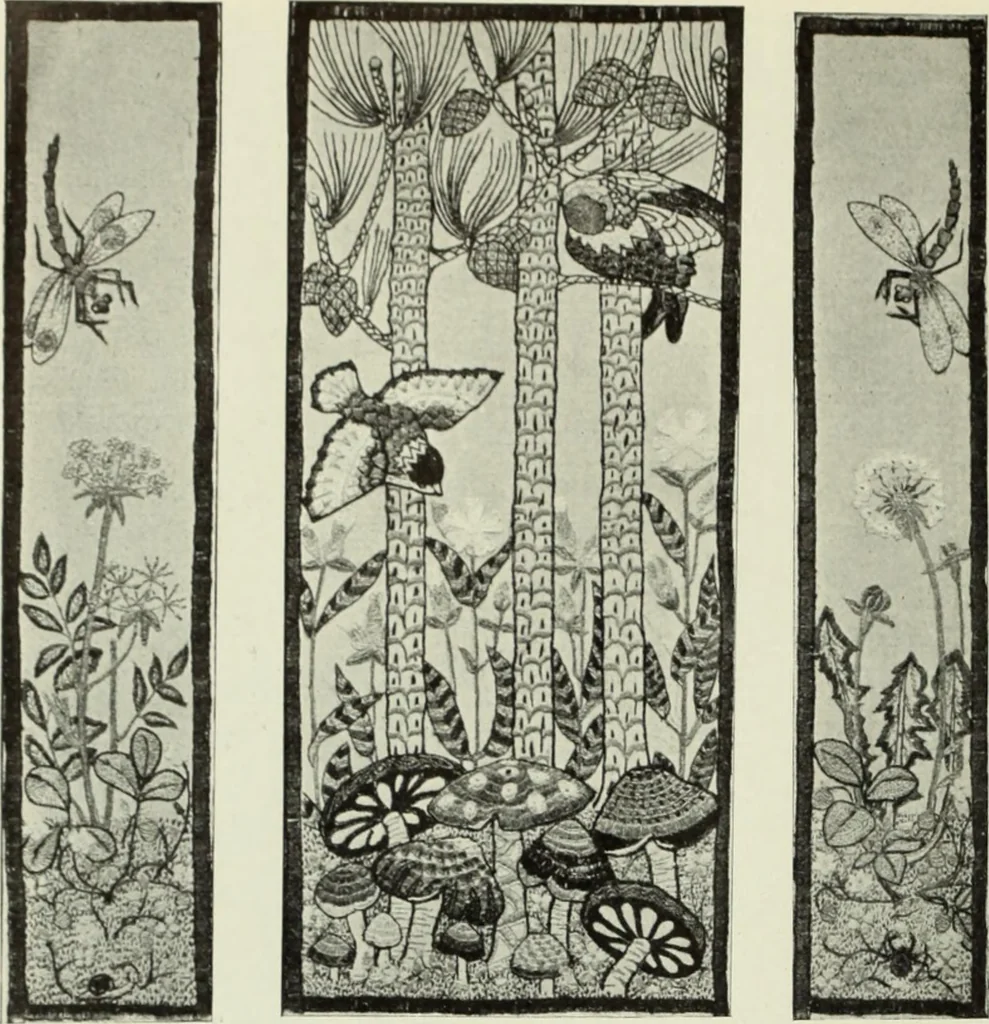 An illustration from International studio, 1897, leaf 133