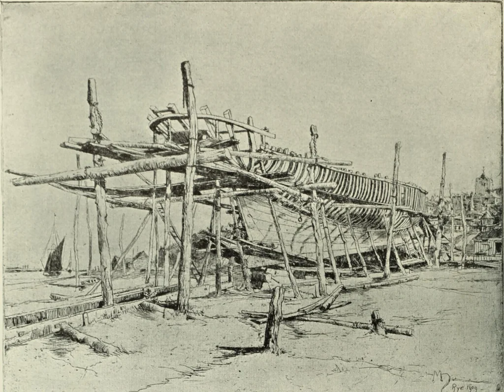 An illustration from International studio, 1897, leaf 163