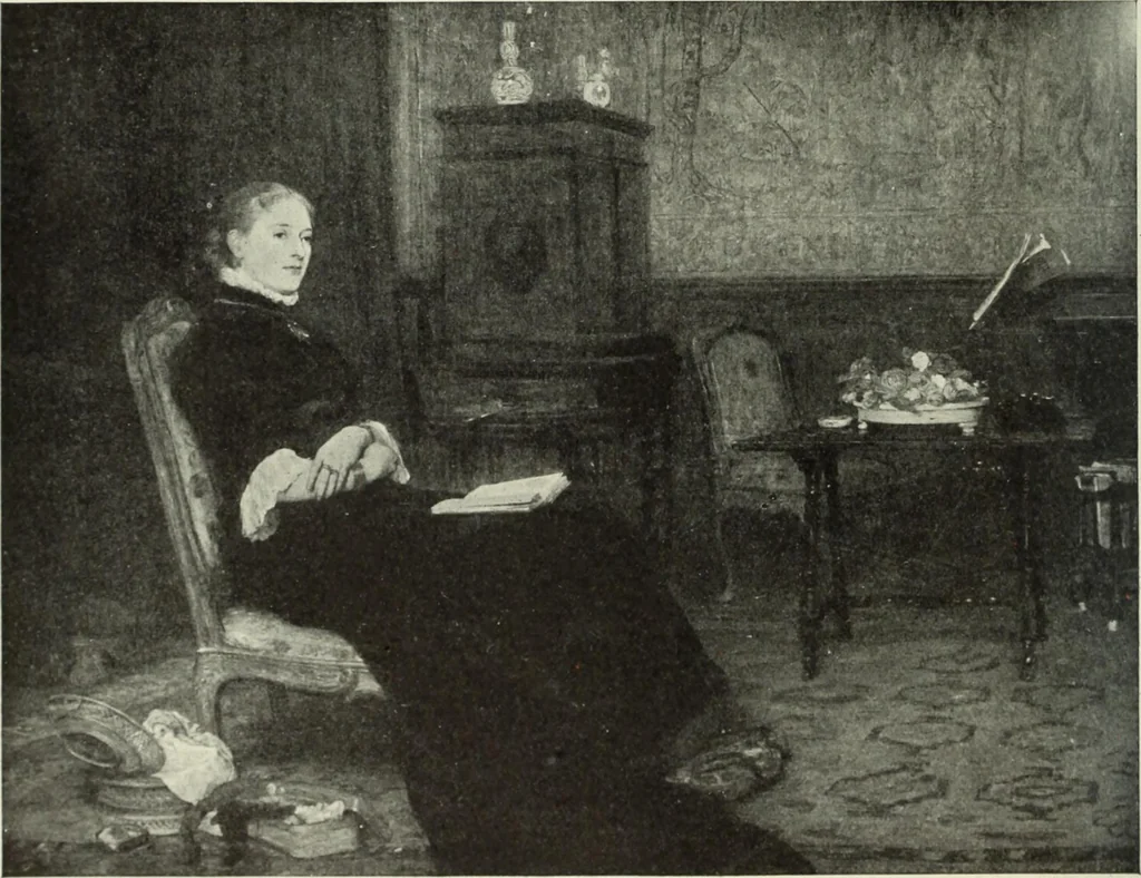 An illustration from International studio, 1897, leaf 167