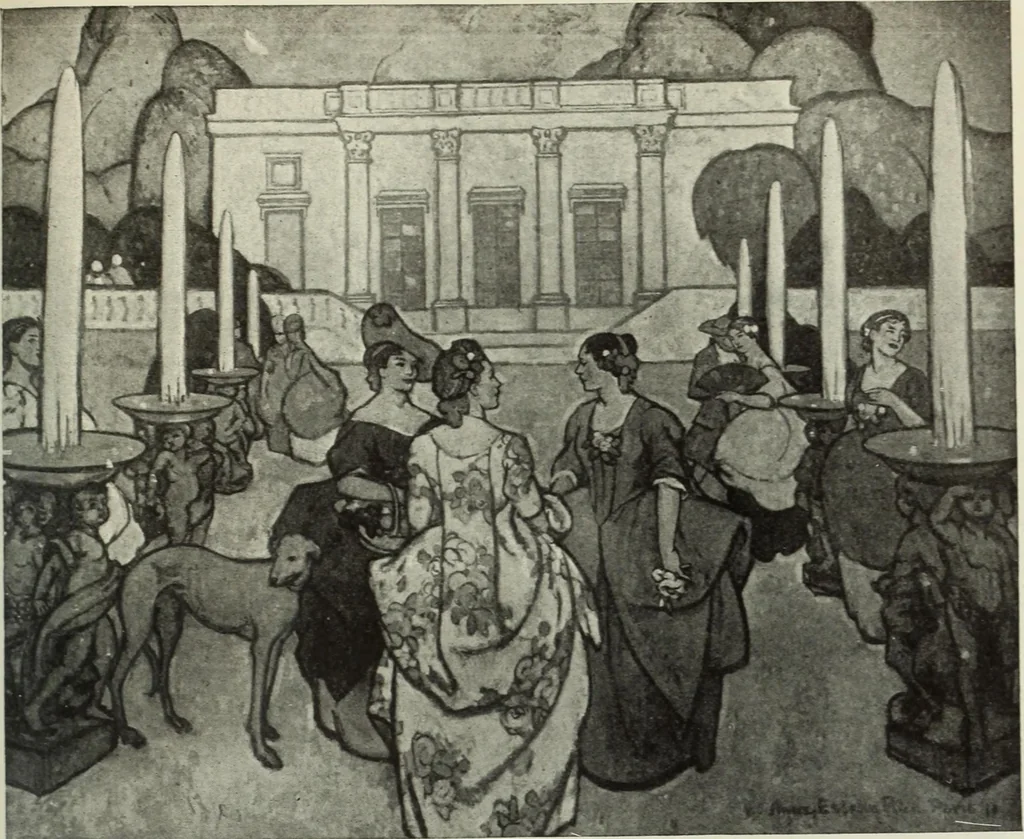 An illustration from International studio, 1897, leaf 172