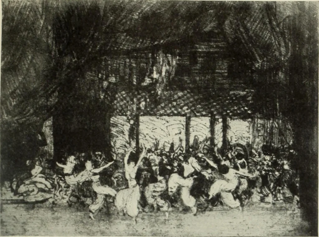 An illustration from International studio, 1897, leaf 176