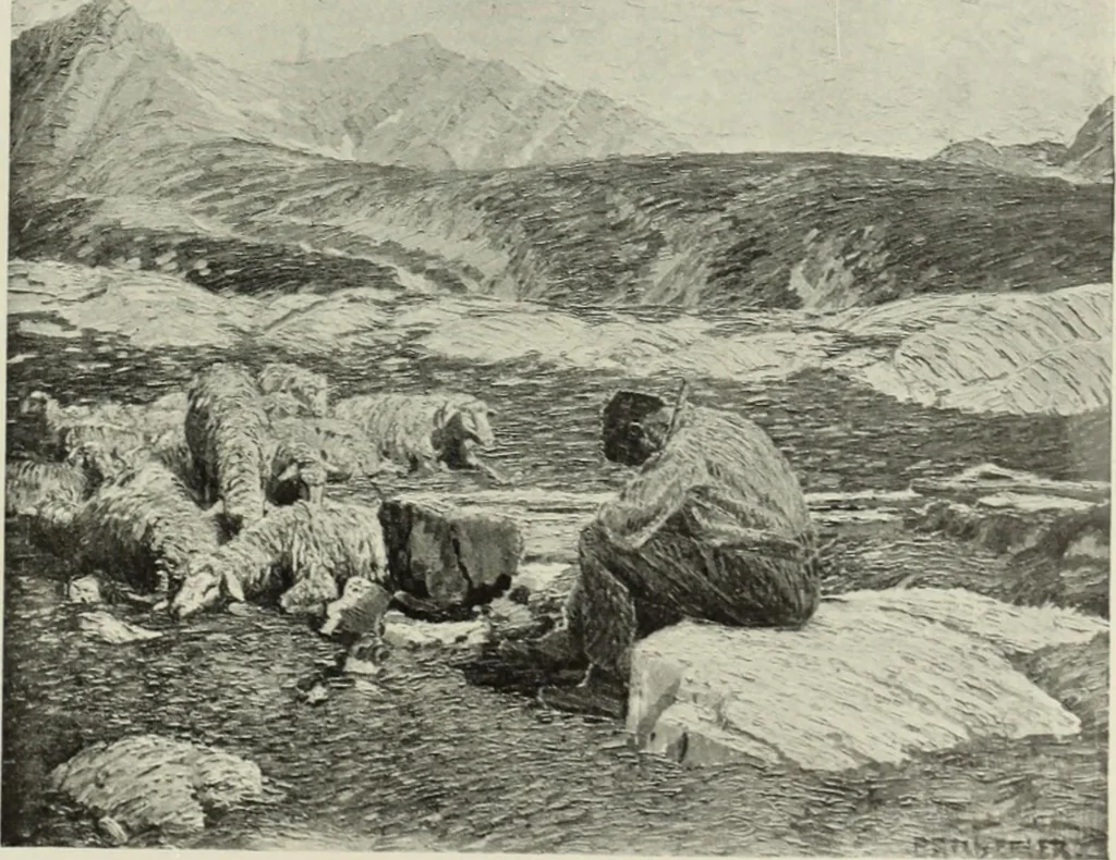 An illustration from International studio, 1897, leaf 176