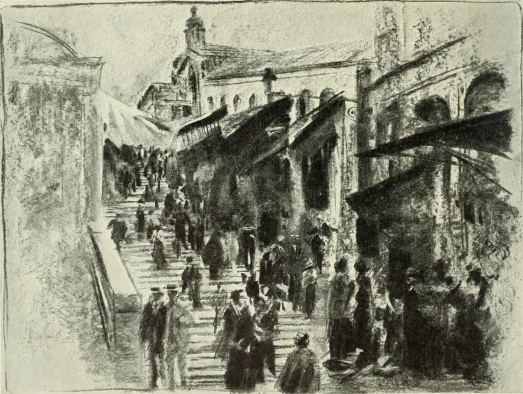 An illustration from International studio, 1897, leaf 177