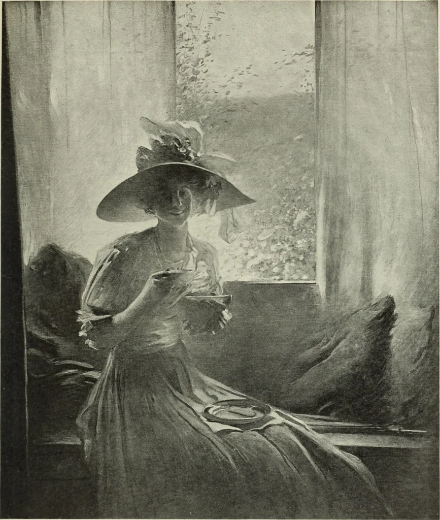 An illustration from International studio, 1897, leaf 180