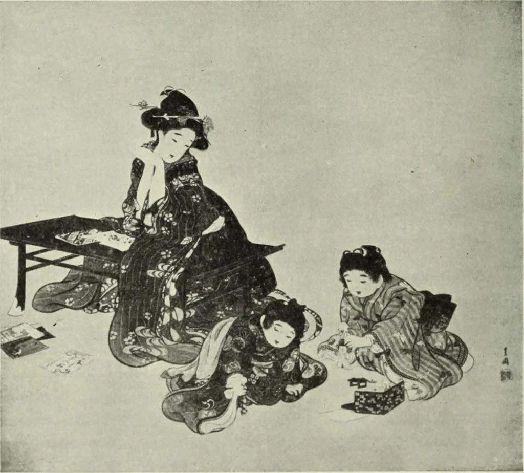 An illustration from International studio, 1897, leaf 183
