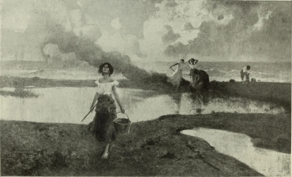 An illustration from International studio, 1897, leaf 193