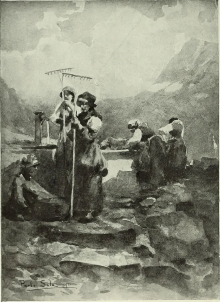 An illustration from International studio, 1897, leaf 203