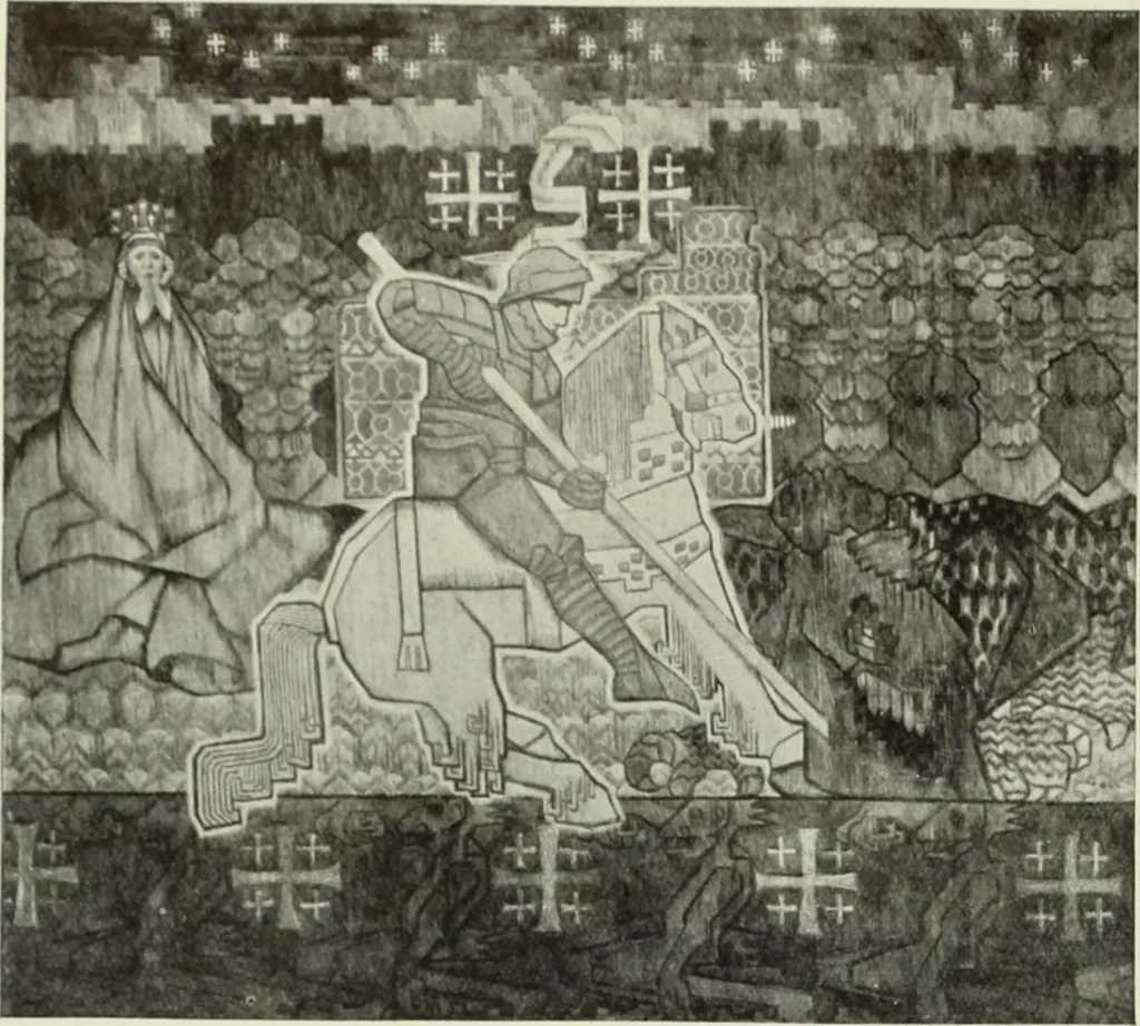 An illustration from International studio, 1897, leaf 207