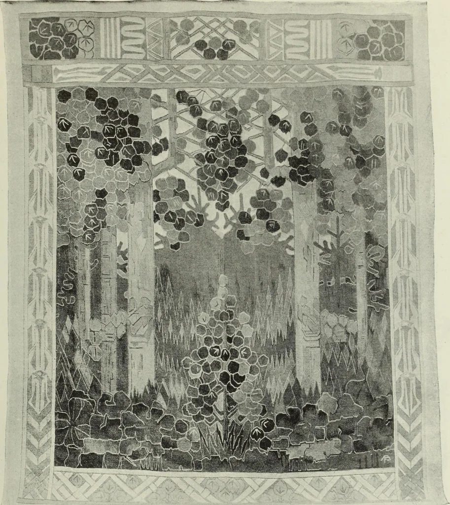 An illustration from International studio, 1897, leaf 208
