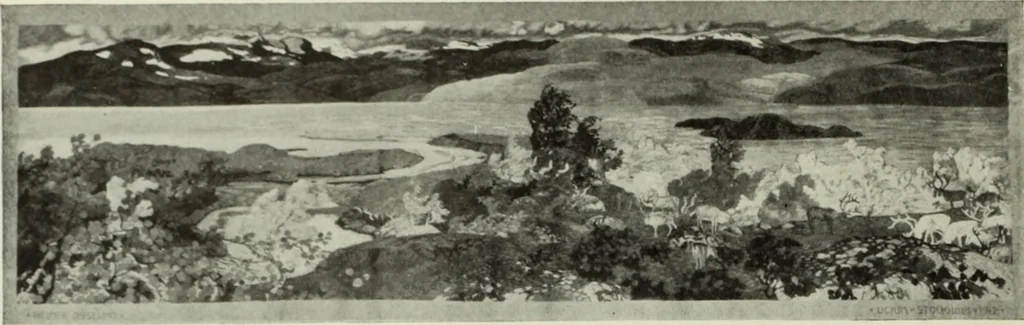 An illustration from International studio, 1897, leaf 209