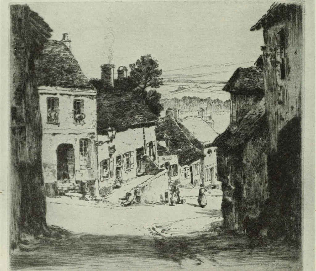 An illustration from International studio, 1897, leaf 223