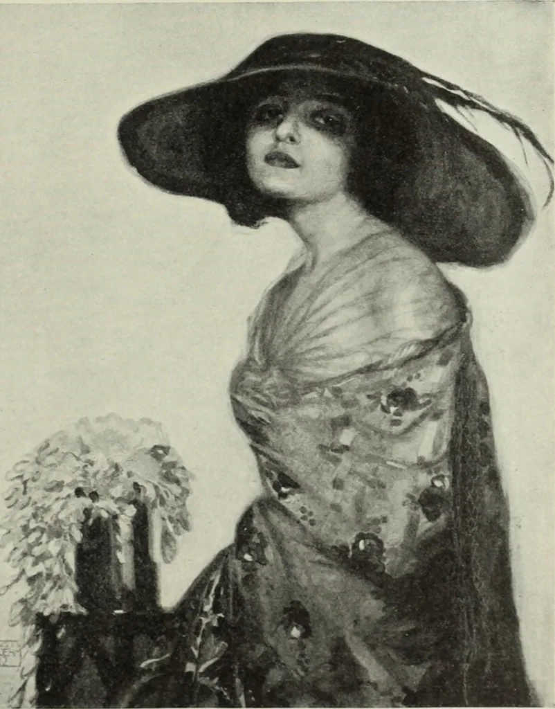 An illustration from International studio, 1897, leaf 246