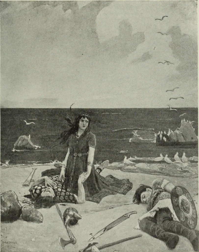An illustration from International studio, 1897, leaf 264