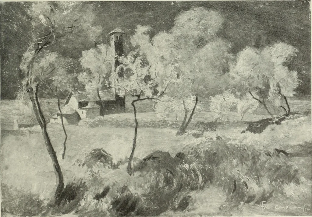 An illustration from International studio, 1897, leaf 282