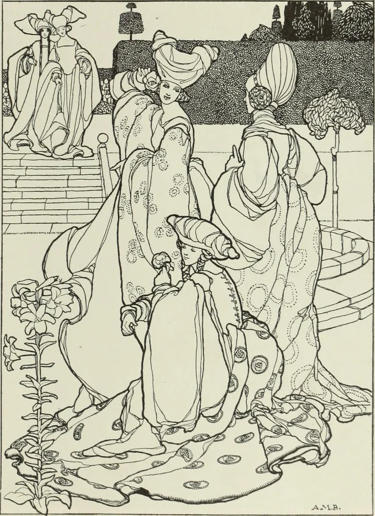 An illustration from International studio, 1897, leaf 312