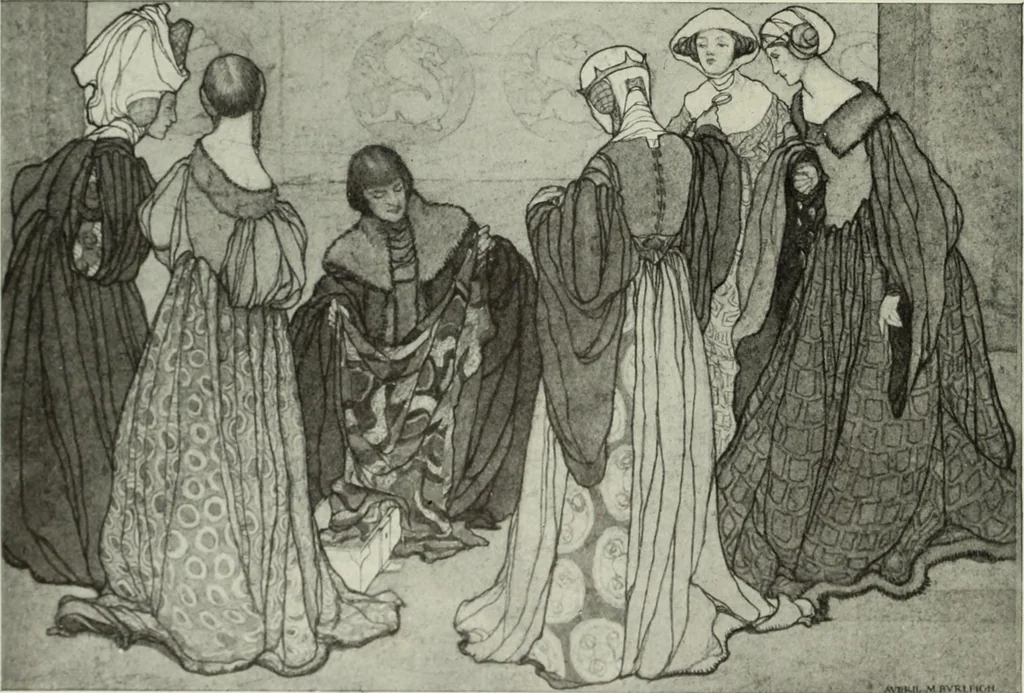 An illustration from International studio, 1897, leaf 313