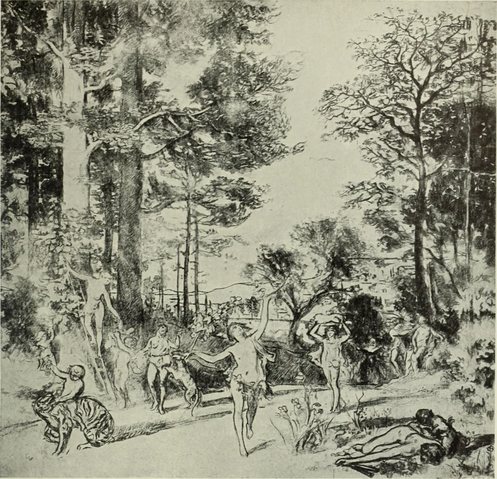 An illustration from International studio, 1897, leaf 330