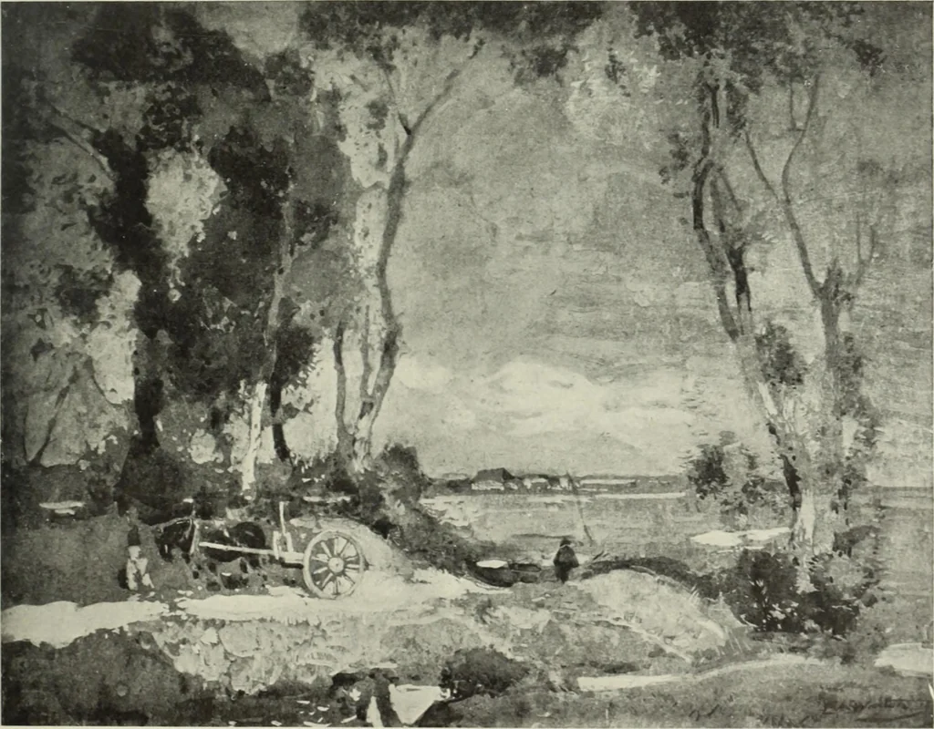 An illustration from International studio, 1897, leaf 358