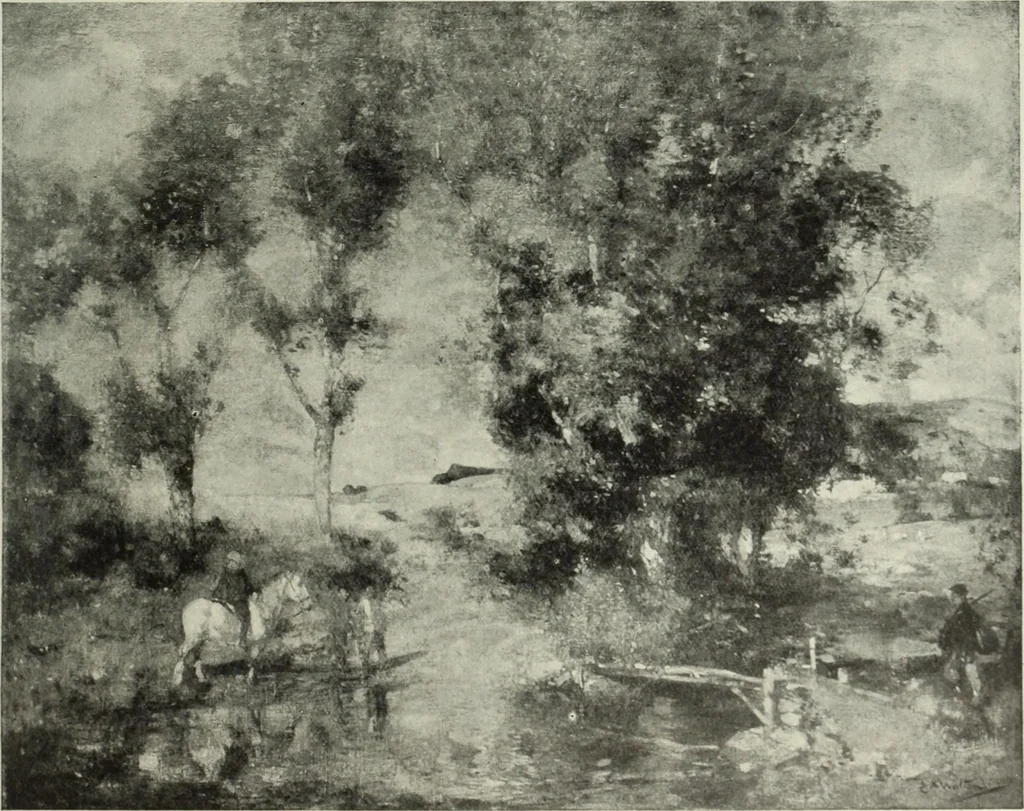 An illustration from International studio, 1897, leaf 364