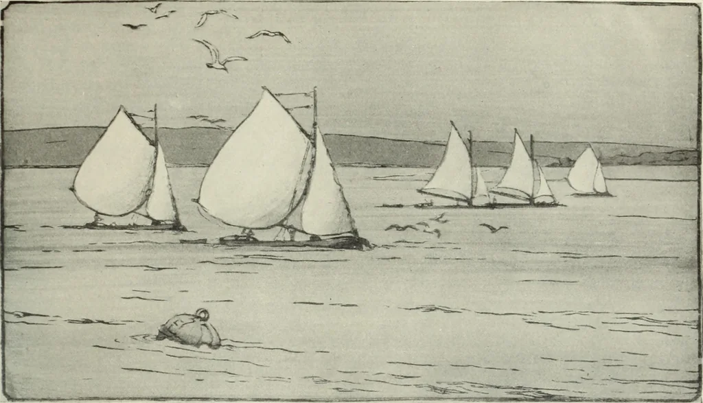 An illustration from International studio, 1897, leaf 392