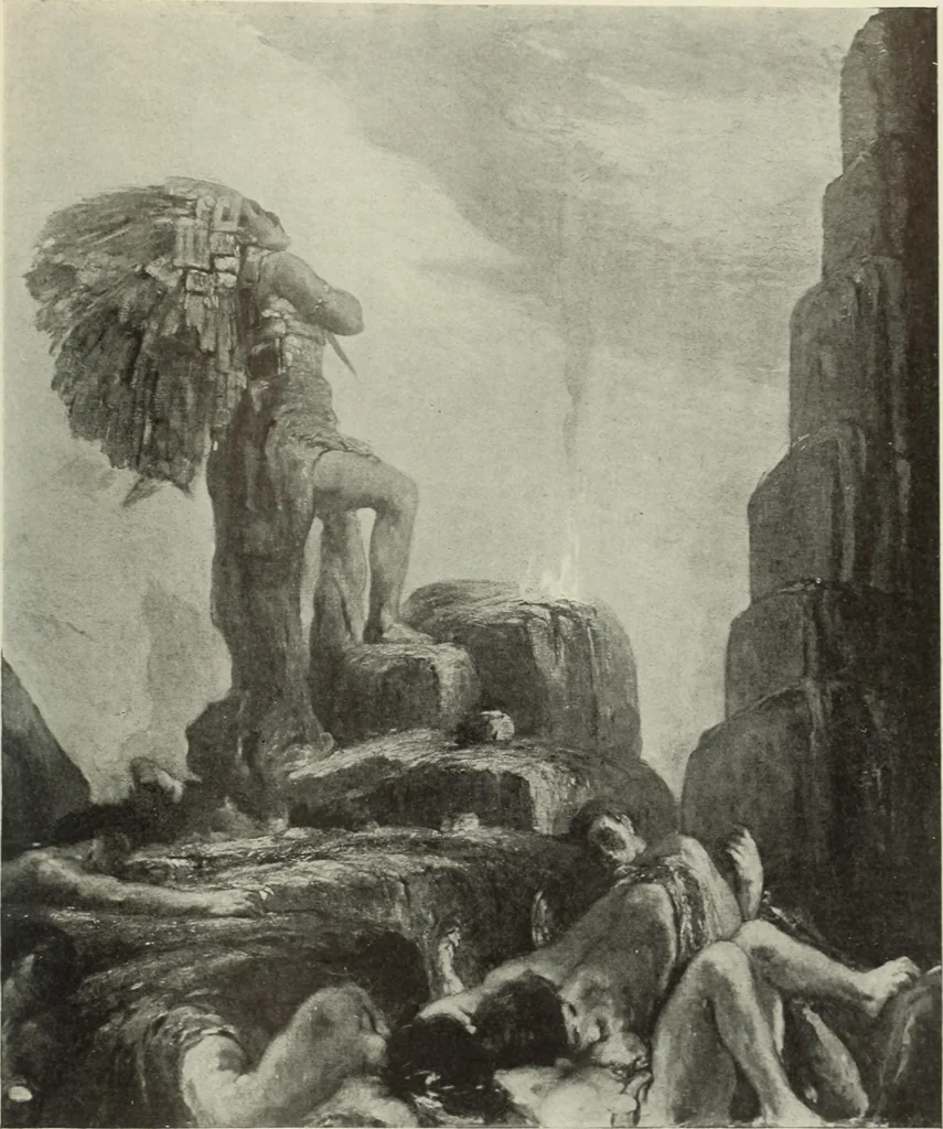 An illustration from International studio, 1897, leaf 414