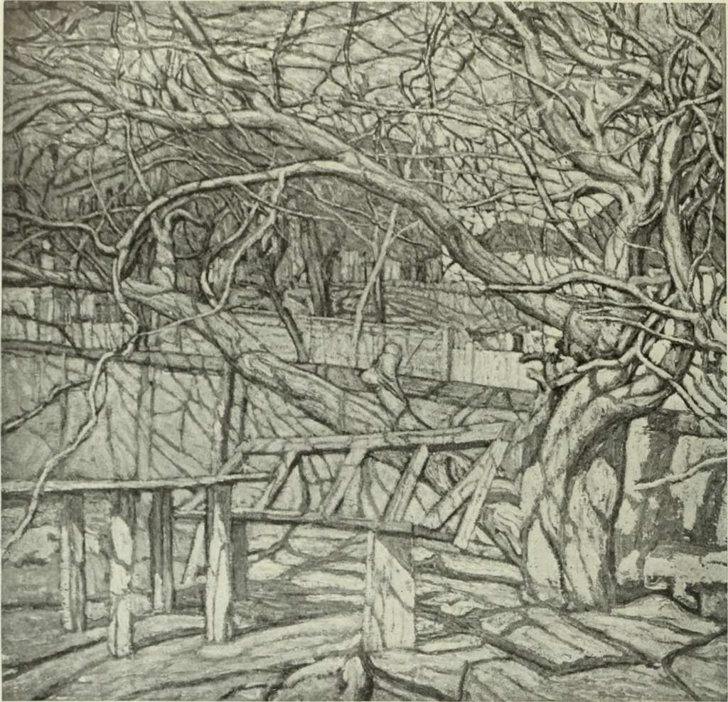 An illustration from International studio, 1897, leaf 421