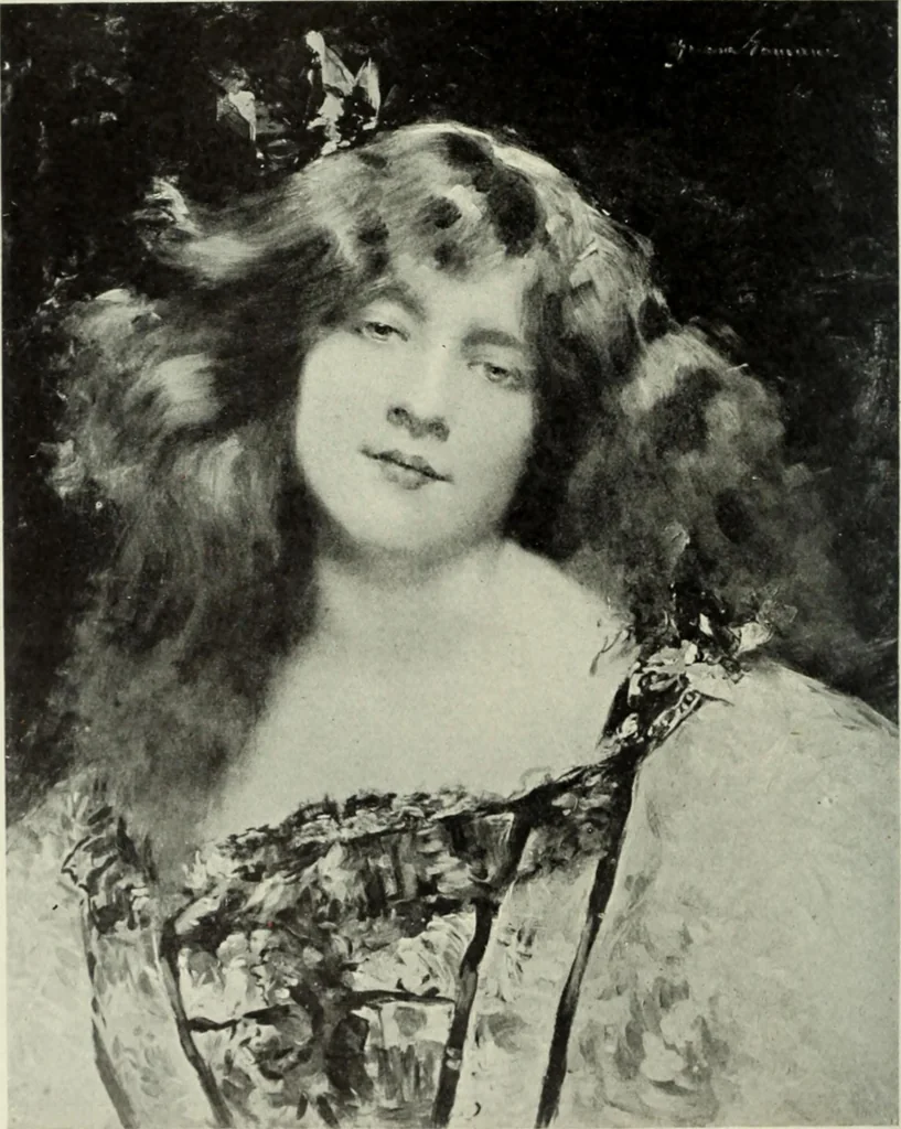 An illustration from International studio, 1897, leaf 423