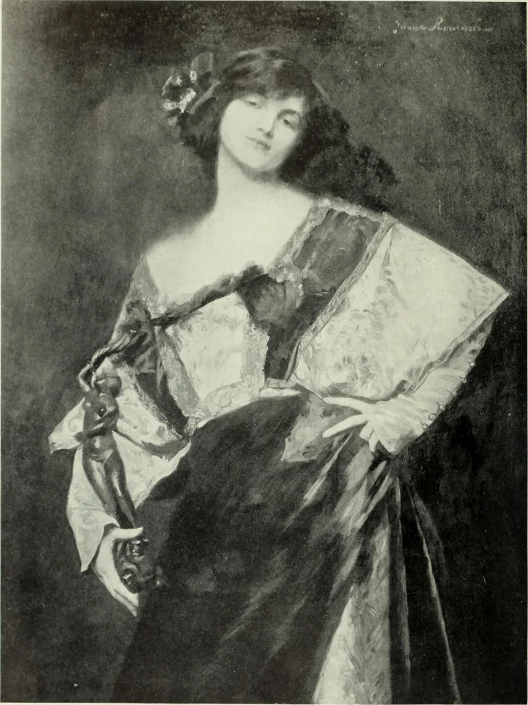 An illustration from International studio, 1897, leaf 425