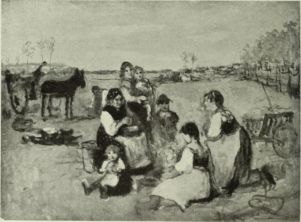 An illustration from International studio, 1897, leaf 431