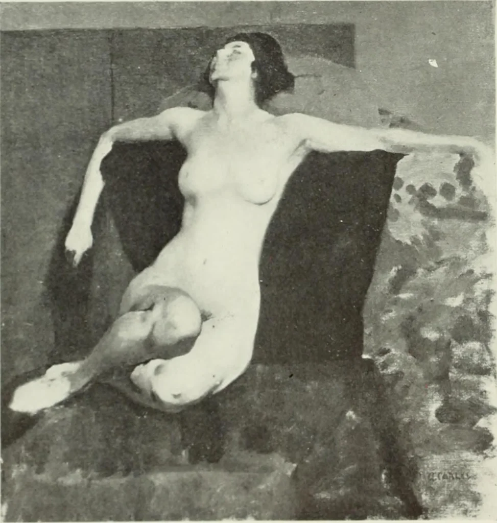 An illustration from International studio, 1897, leaf 71