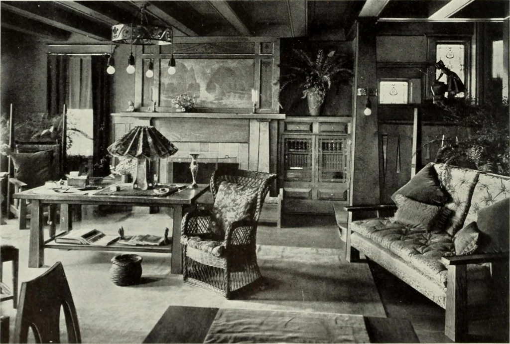 An illustration from International studio, 1897, leaf 77