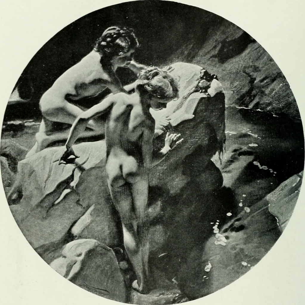 An illustration from International studio, 1897, leaf 123
