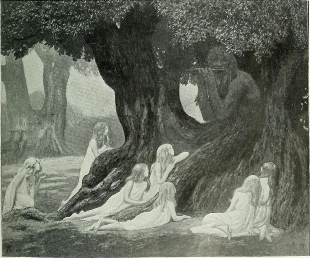 An illustration from International studio, 1897, leaf 128