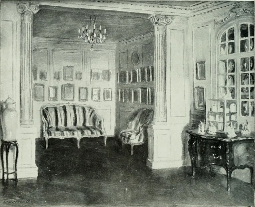An illustration from International studio, 1897, leaf 135