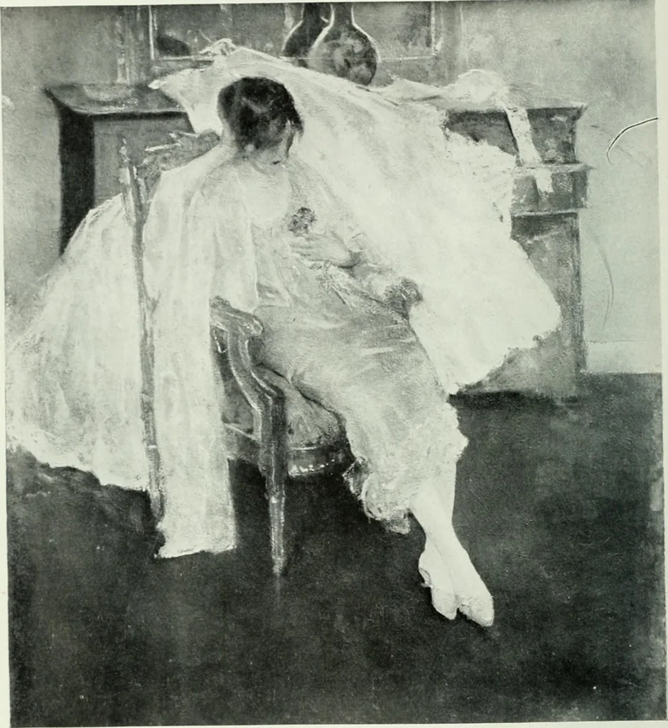 An illustration from International studio, 1897, leaf 139