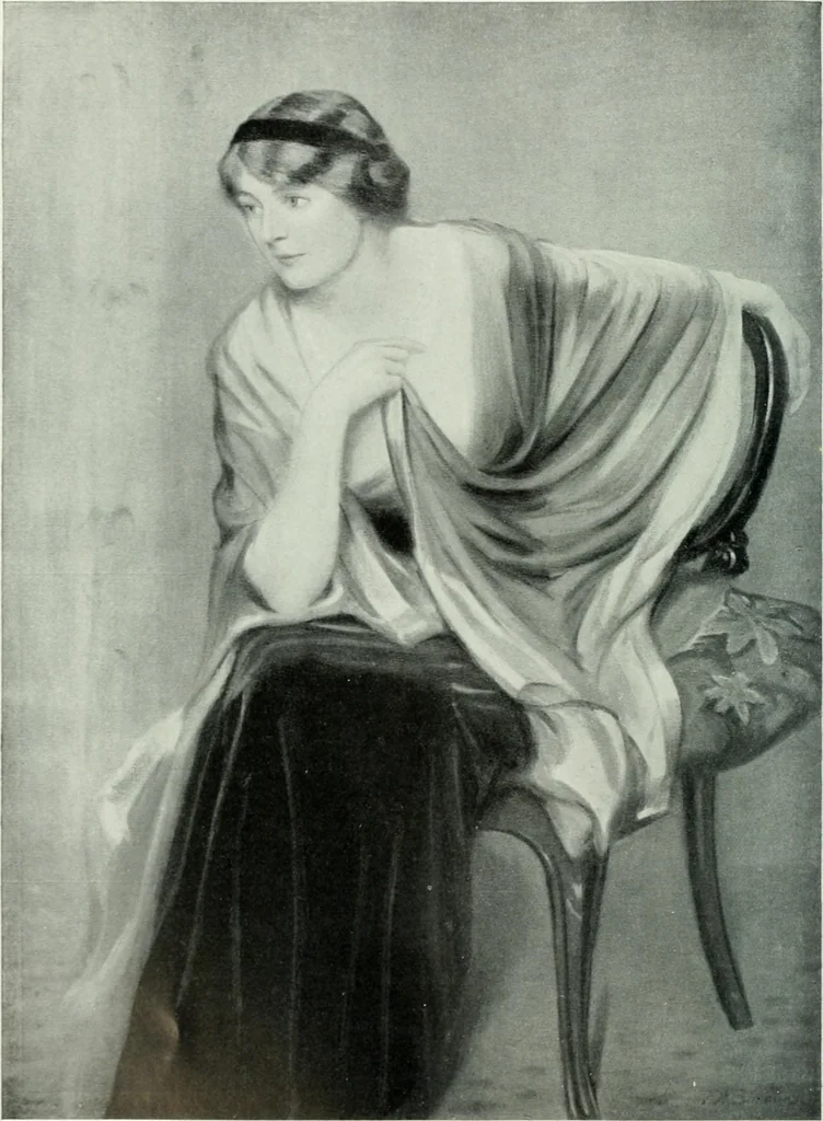 An illustration from International studio, 1897, leaf 141