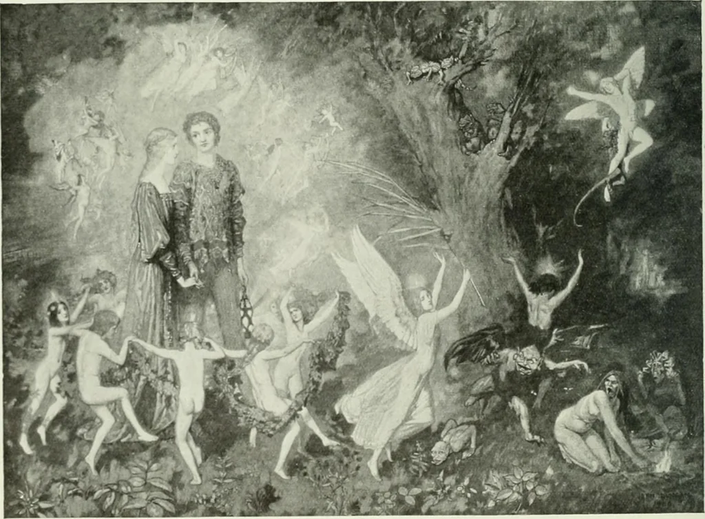 An illustration from International studio, 1897, leaf 151