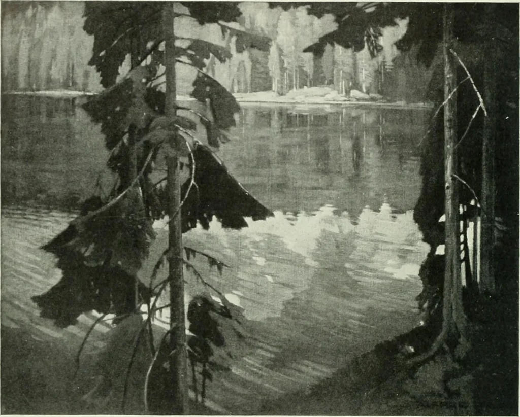 An illustration from International studio, 1897, leaf 163