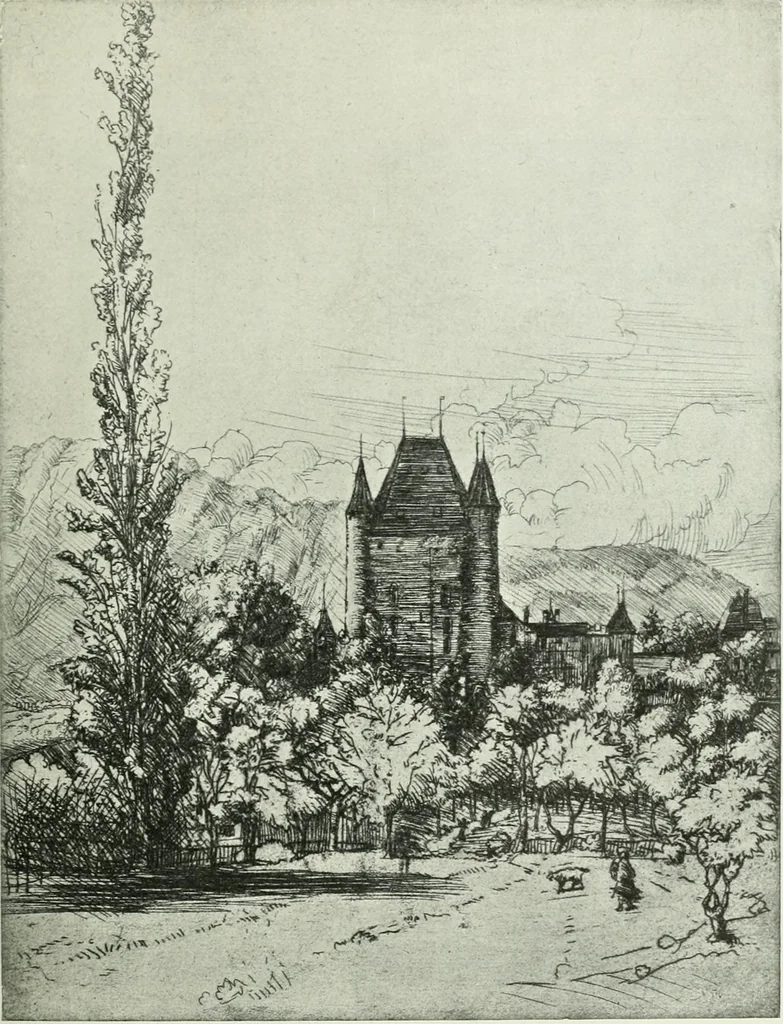 An illustration from International studio, 1897, leaf 216