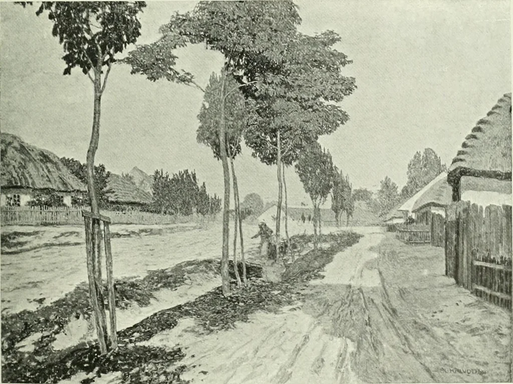 An illustration from International studio, 1897, leaf 242