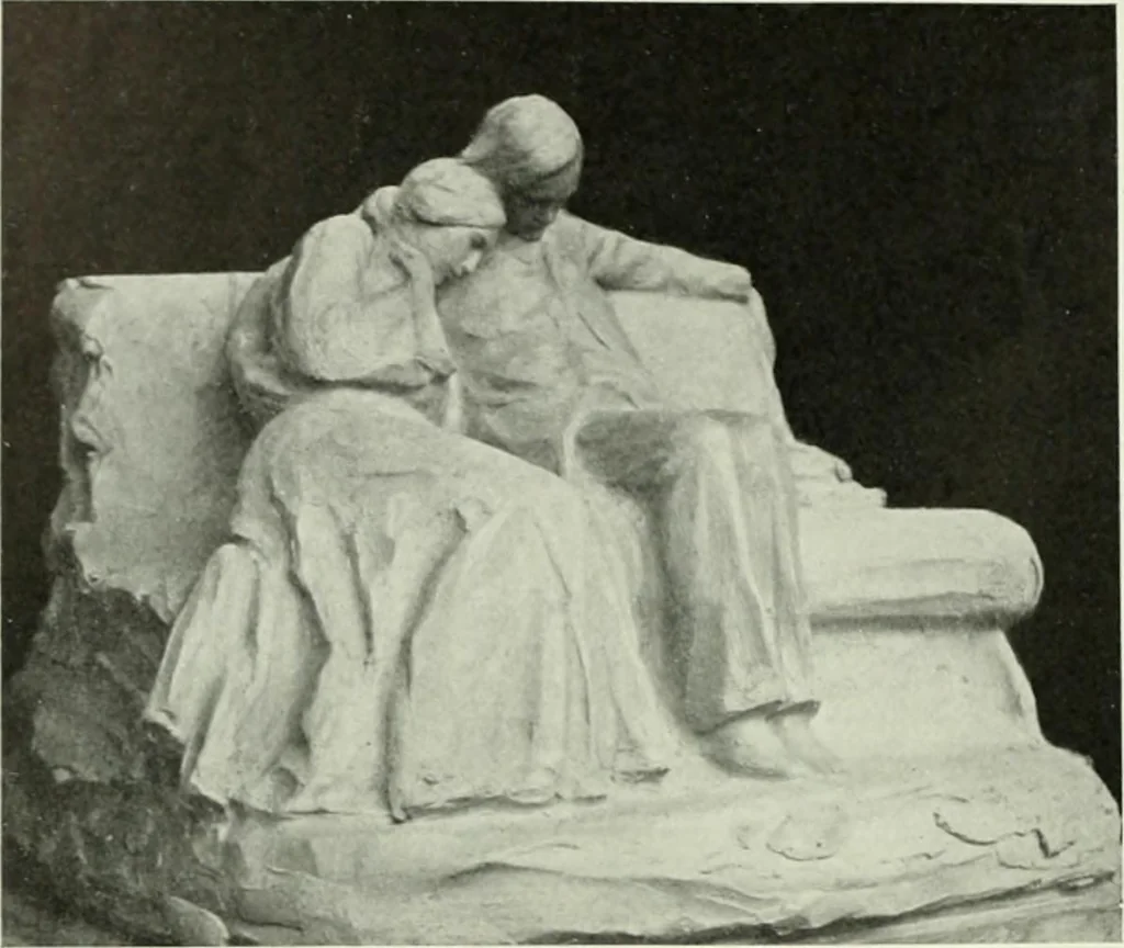 An illustration from International studio, 1897, leaf 243