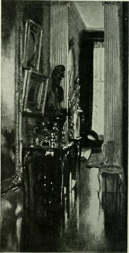 An illustration from International studio, 1897, leaf 261