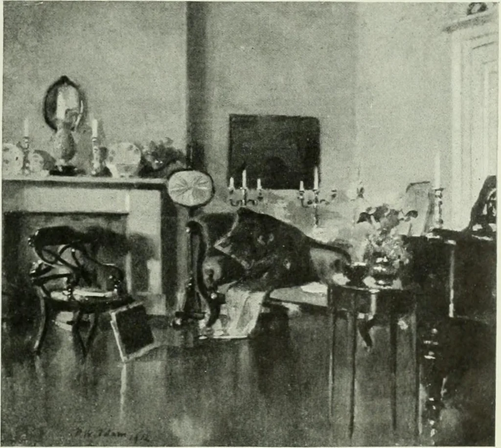 An illustration from International studio, 1897, leaf 262