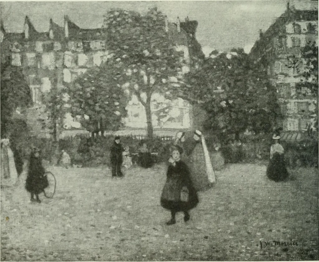 An illustration from International studio, 1897, leaf 263
