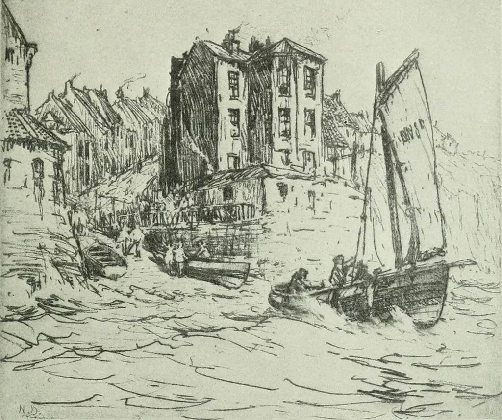 An illustration from International studio, 1897, leaf 282